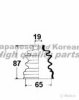 ASHUKI K078-60 Bellow Set, drive shaft